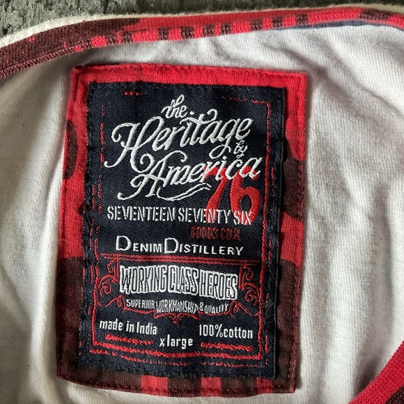 Men’s Graphic T-Shirt with Studs - Picture 3 of 3